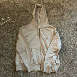 Size small Tan/pinkish Zip up